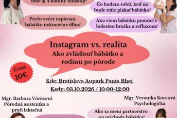 Instagram vs. realita – Ako zvládnuť bábätko a rodinu po pôrode