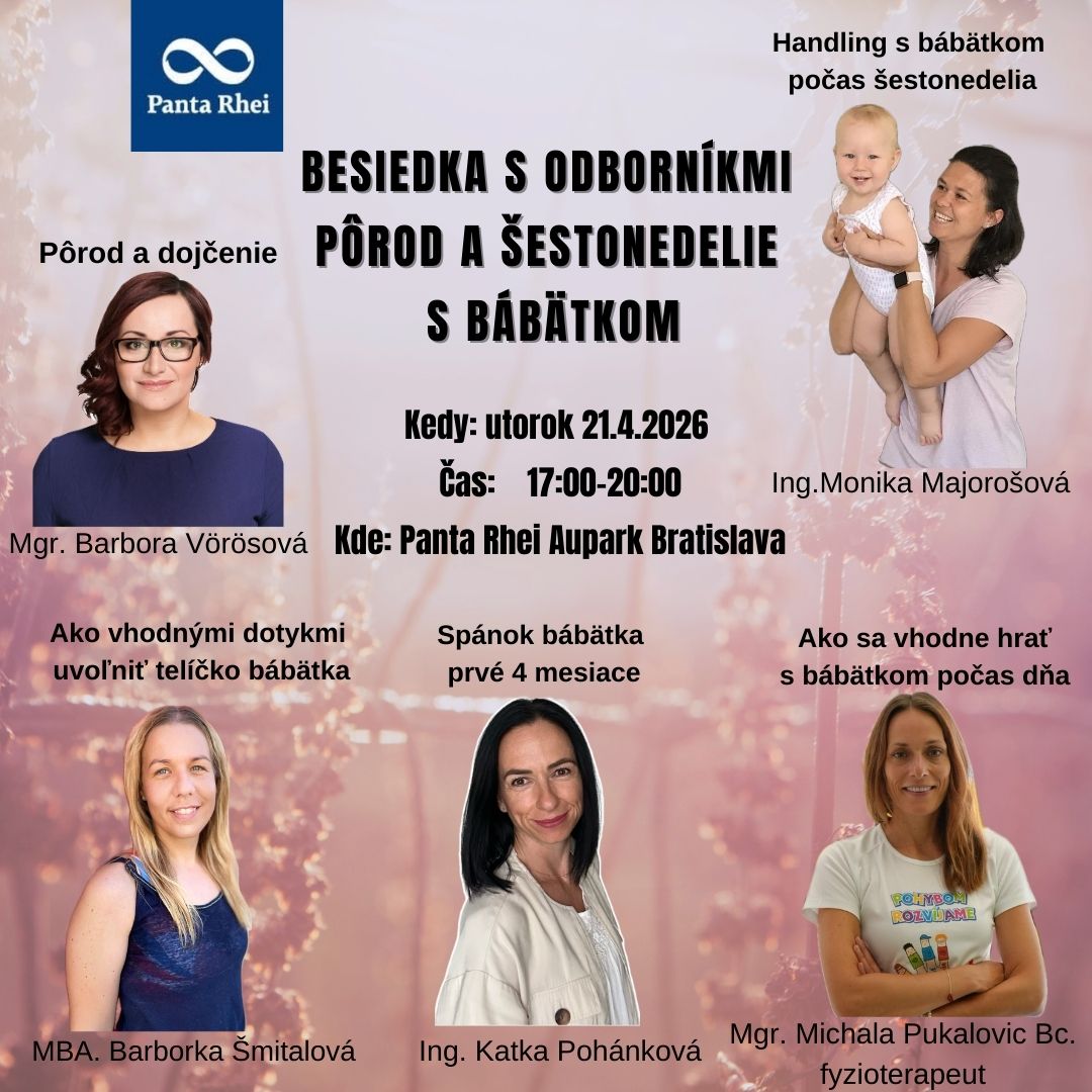 Besiedka s odborníkmi: Pôrod a šestonedelie s bábätkom